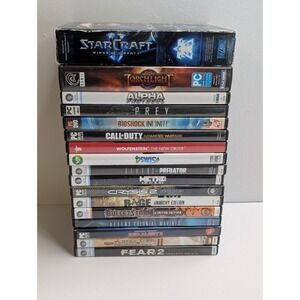 PC Game Lot 17 Platform (Activation Required Keys Used) Sims 4 StarCraft & More